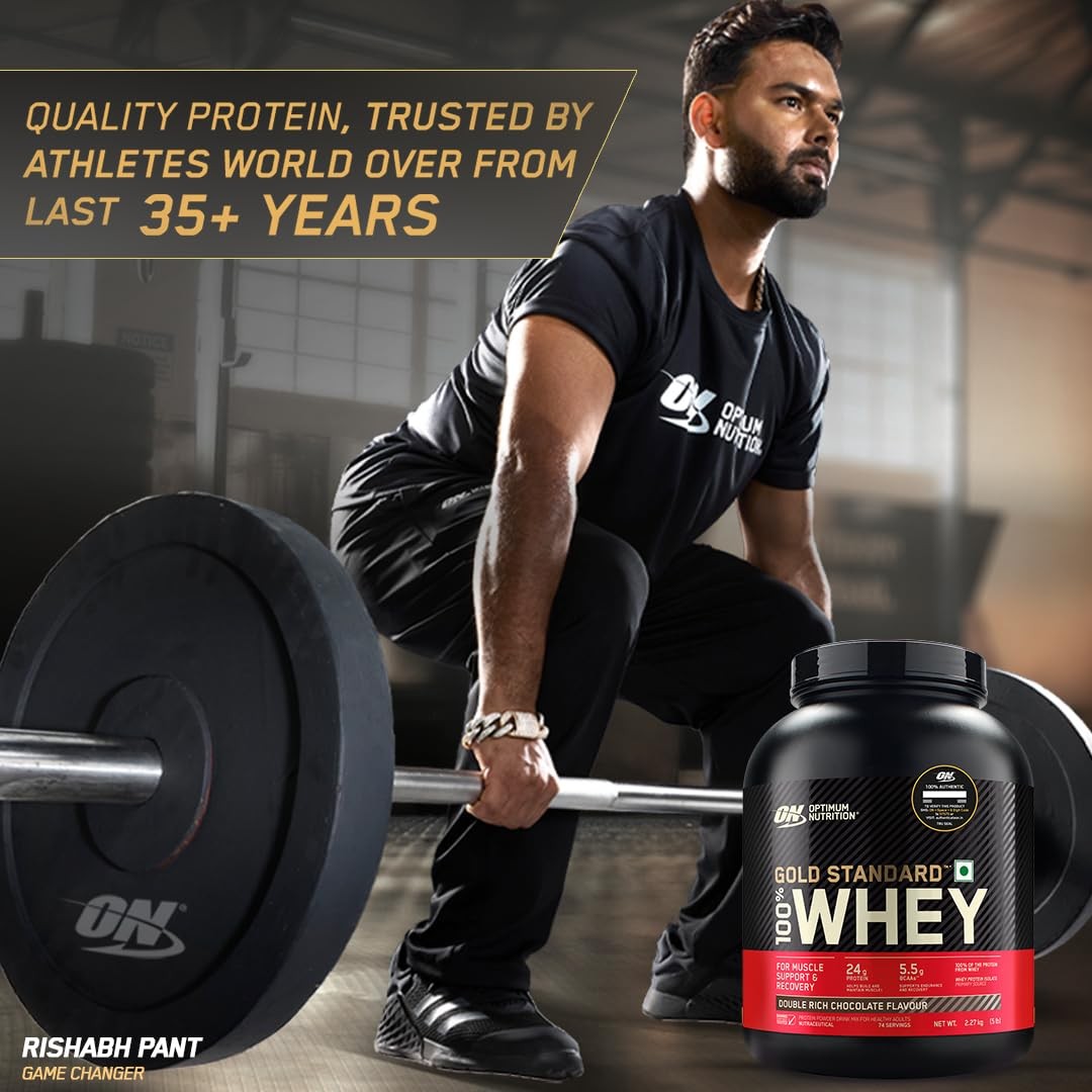 OPTIMUM NUTRITION GOLD STANDARD 100% WHEY  - 2200 Gram/COOKIES AND CREAM