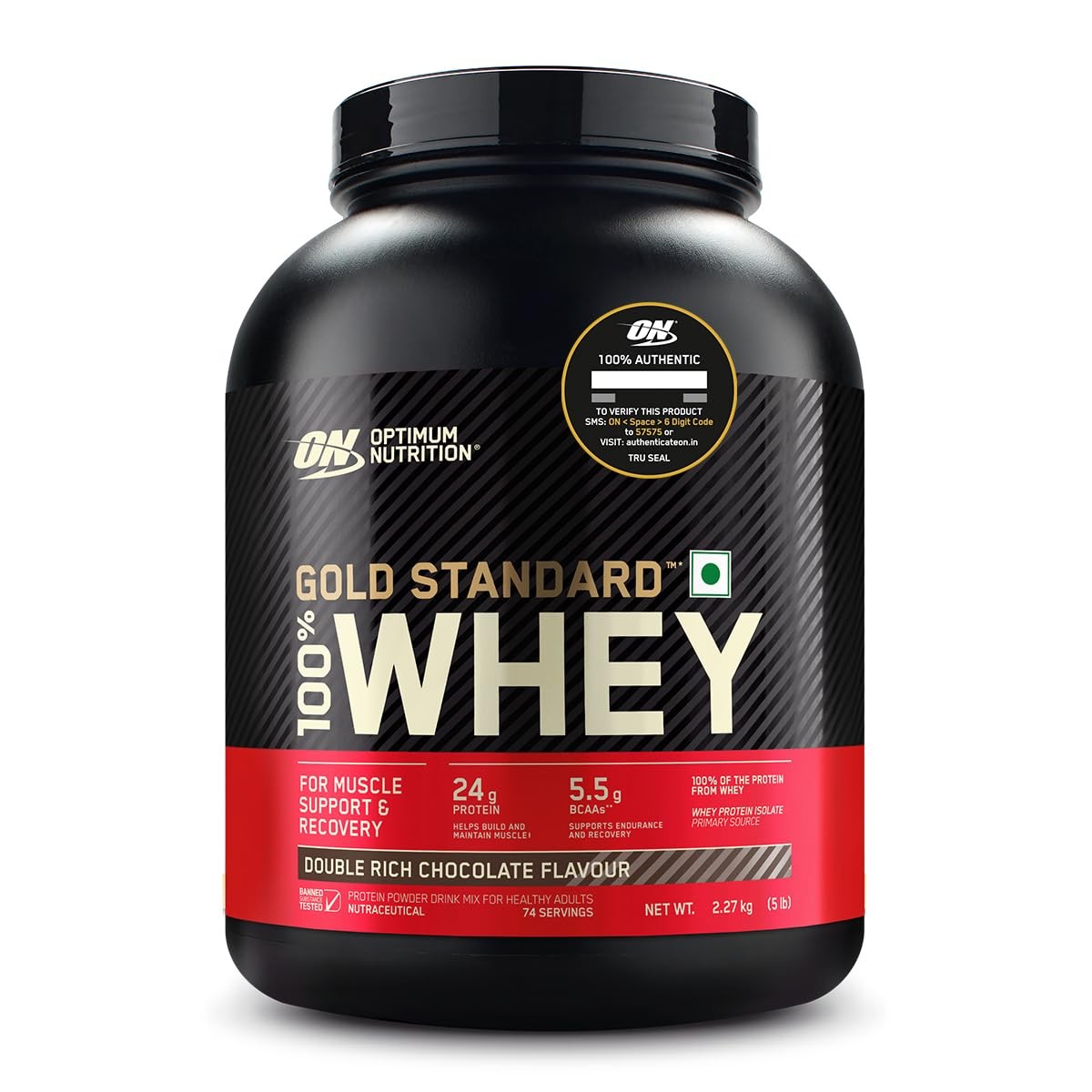 OPTIMUM NUTRITION GOLD STANDARD 100% WHEY  - 152 Gram/DOUBLE RICH CHOCOLATE