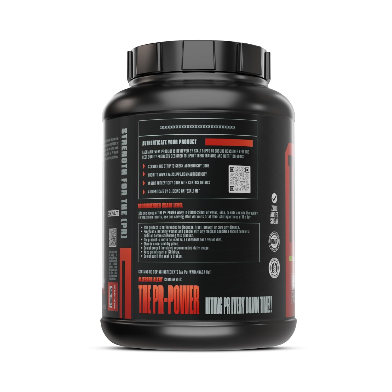 EXALT PR POWER WHEY PROTEIN - 5 LBS/CHOCOLATE